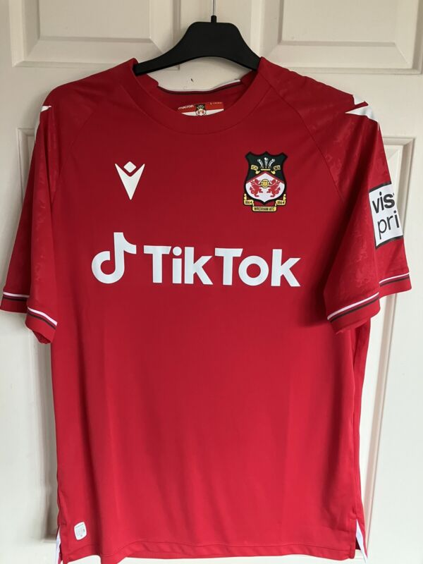 Wrexham Home Shirt 2021-2022 Large BNWOT for sale on Ebay