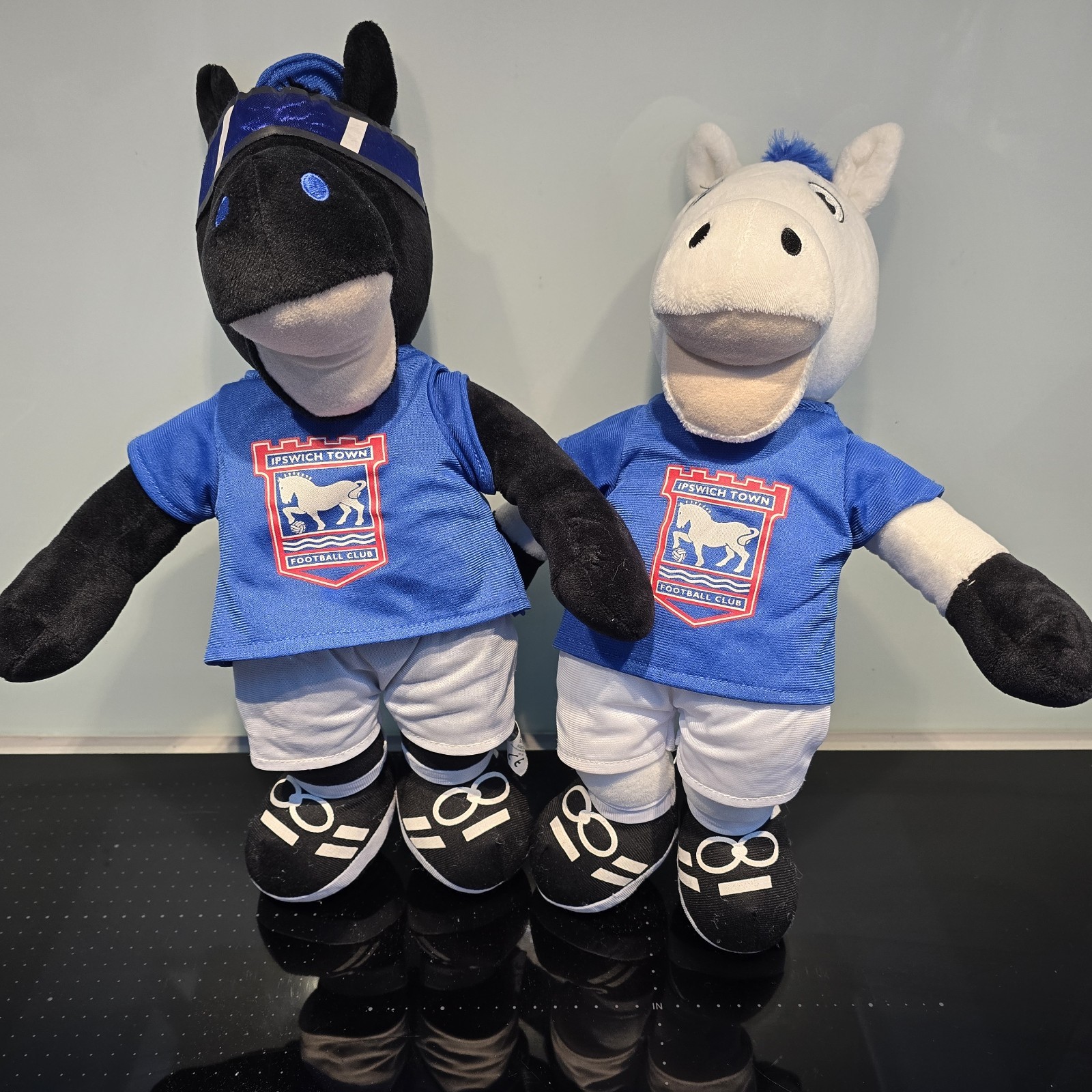Vintage Ipswich Town Football Club Mascot's Bluey & Crazee Plush Toys RARE  for sale on Ebay