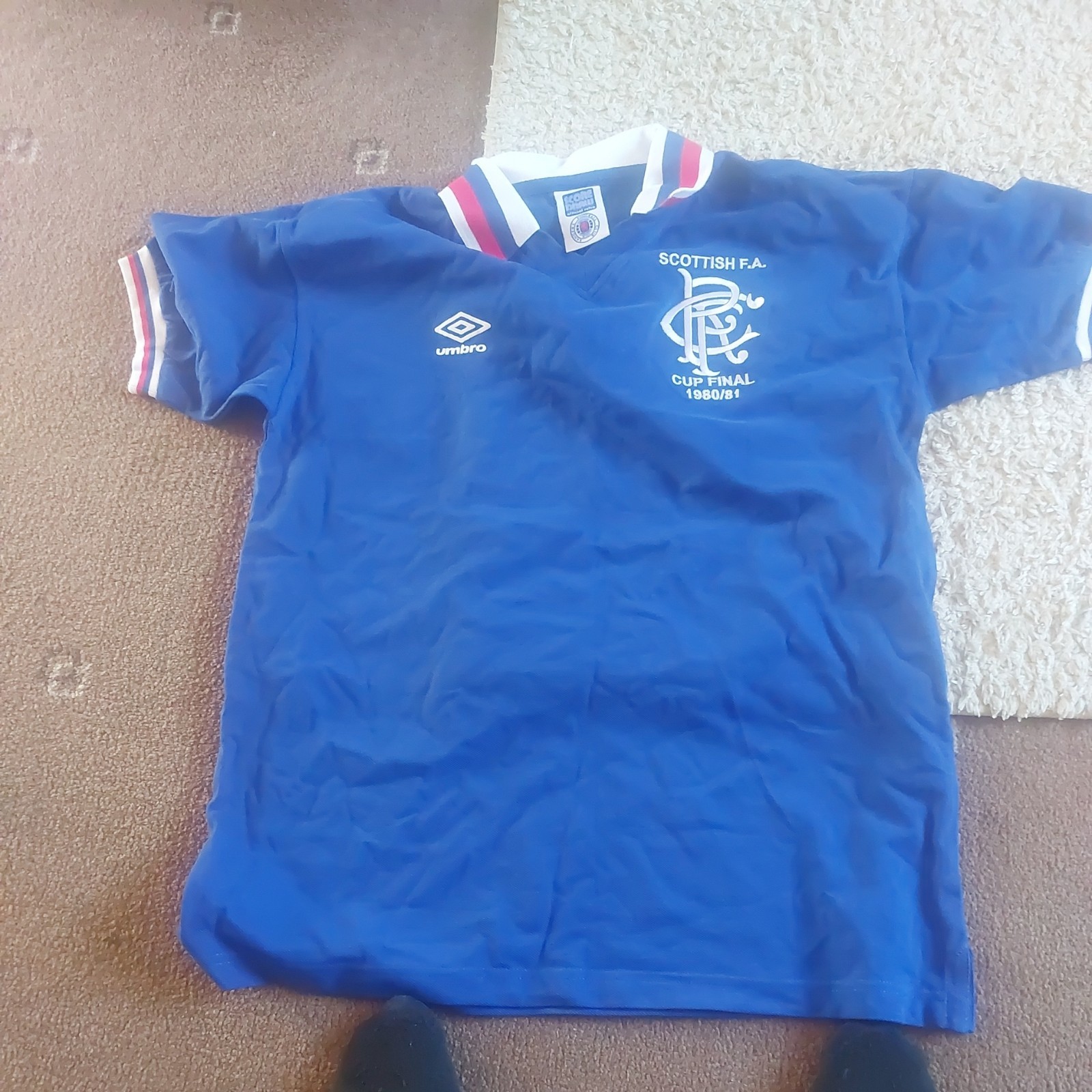 Rangers Fc Football  Retro Shirt Large Score Draw  Glasgow Rangers  for sale on Ebay