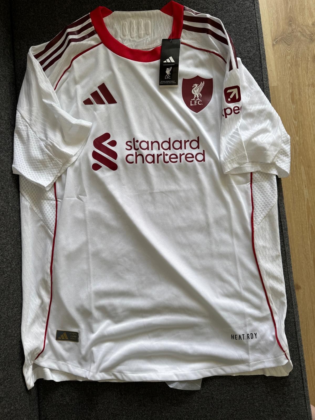 Liverpool Football Shirt XL Size Away Jersey New for sale on Ebay