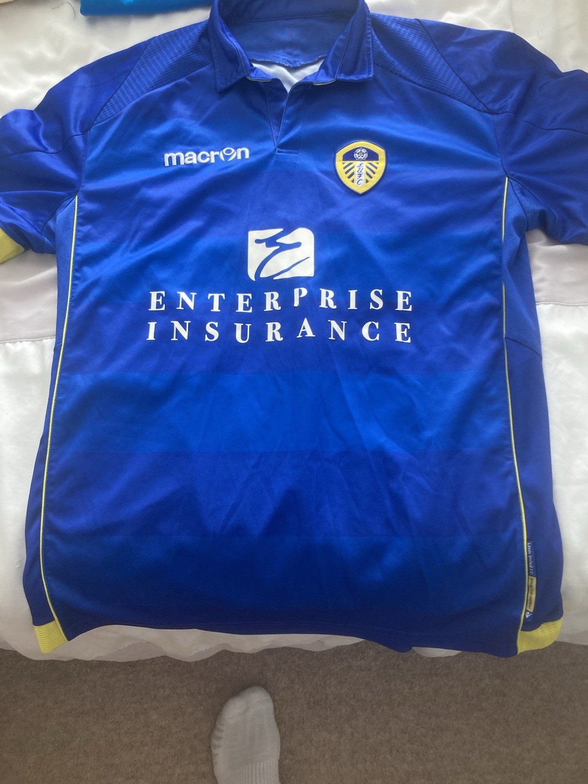 Leeds United Third Kit Shirt 2011/12 Season Rare Large for sale on Ebay