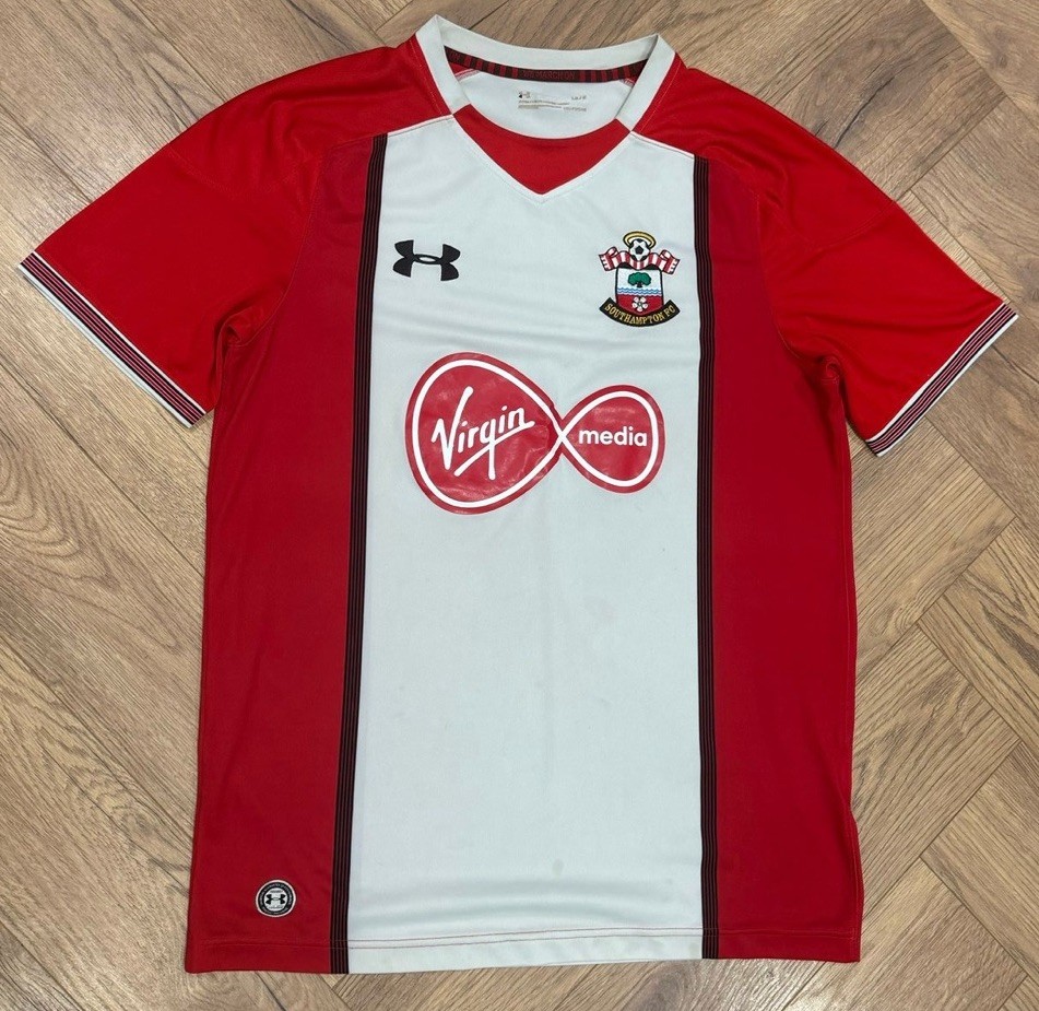 Southampton Under Armour 2017/2018 Home Shirt - Size Adult Large for sale on Ebay