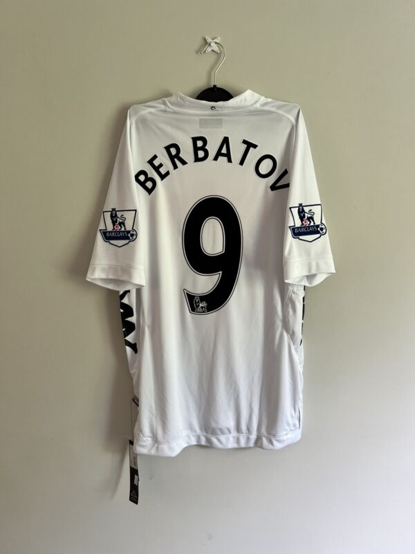 BNWT Fulham 2012/2013 Home Football Shirt, BERBATOV 9, Large for sale on Ebay