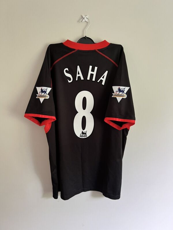 Fulham 2003/2004 Away Football Shirt, SAHA 8, XL for sale on Ebay