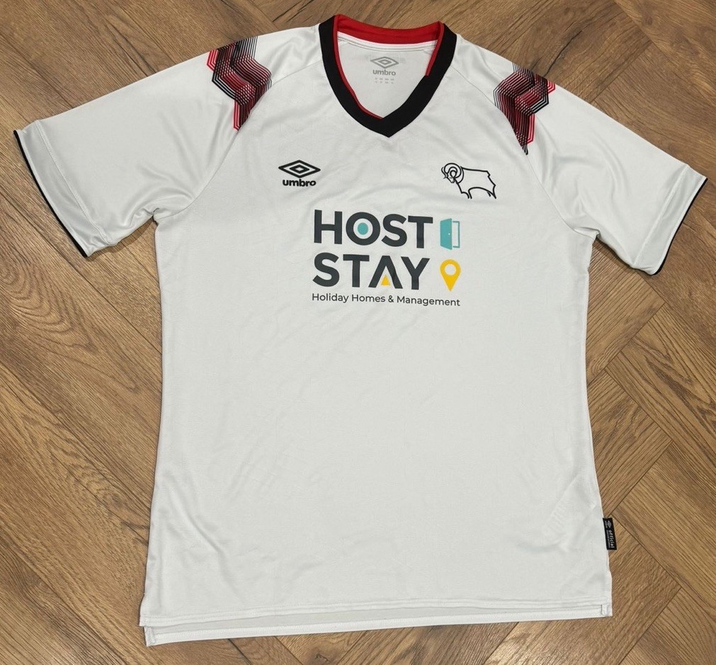 Derby County Umbro Home 2022/2023 Shirt - Size Adult Extra Large for sale on Ebay