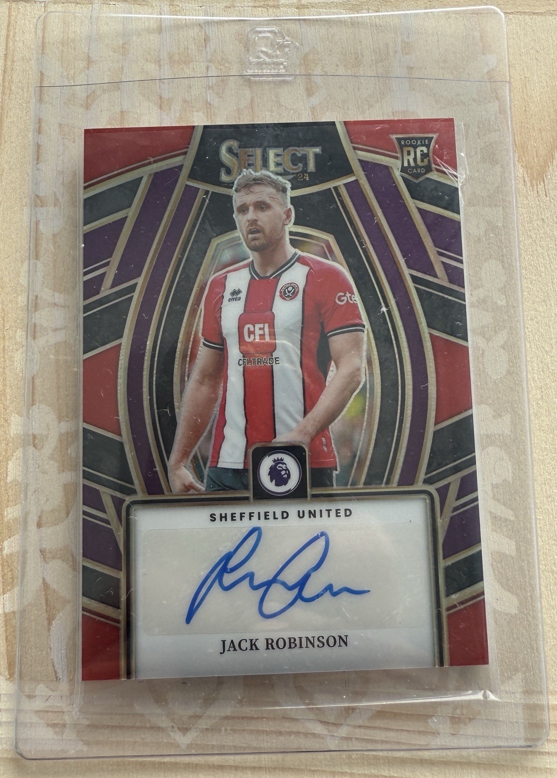 Panini Select 2023/24 Jack Robinson Auto Premier League Sheffield United 22/49 for sale on Ebay