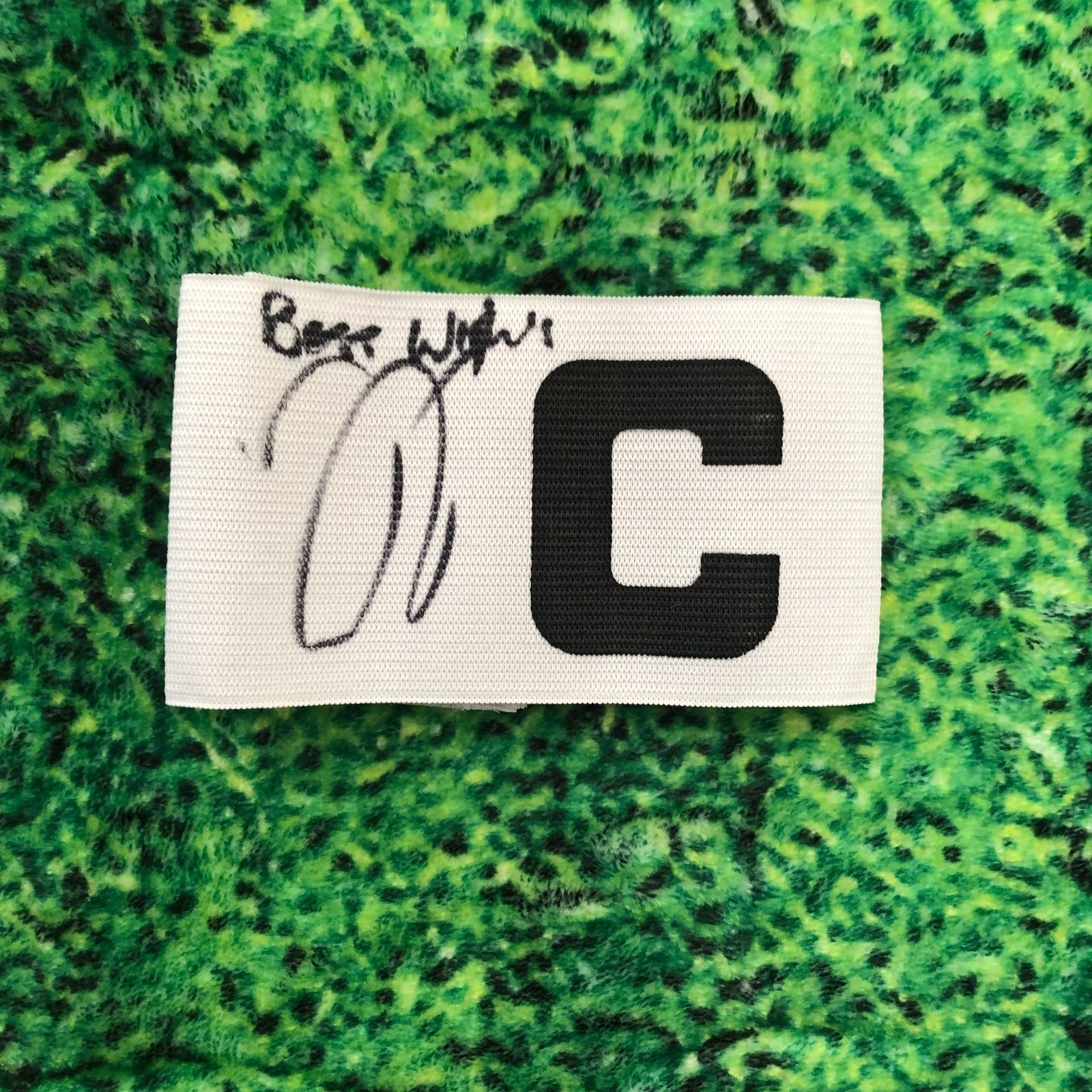 Jude Bellingham Of England, Dortmund & Real Madrid Signed Captains Armband wCOA for sale on Ebay