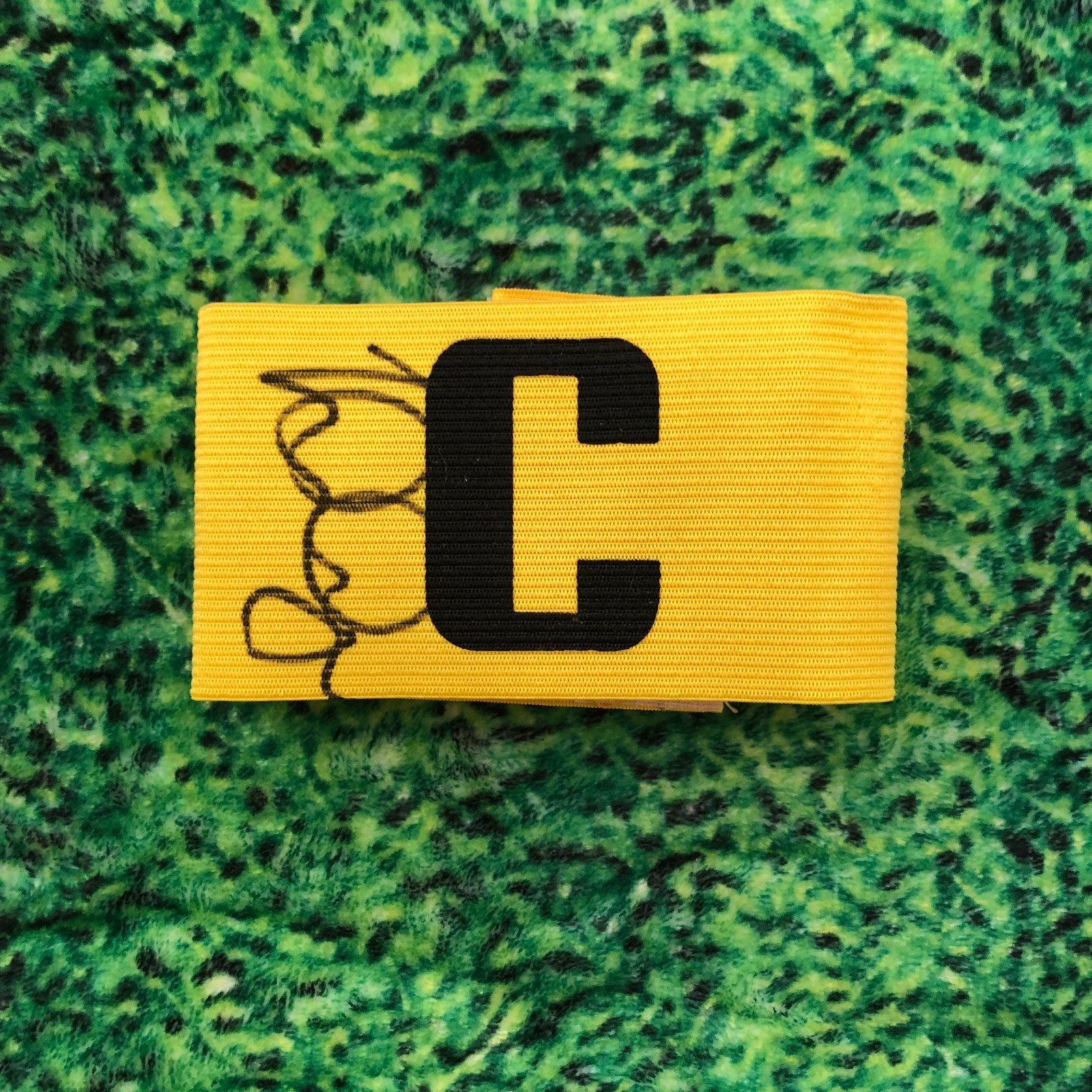 Ian Wright Of England, Arsenal & Crystal Palace Signed Captains Armband wCOA for sale on Ebay