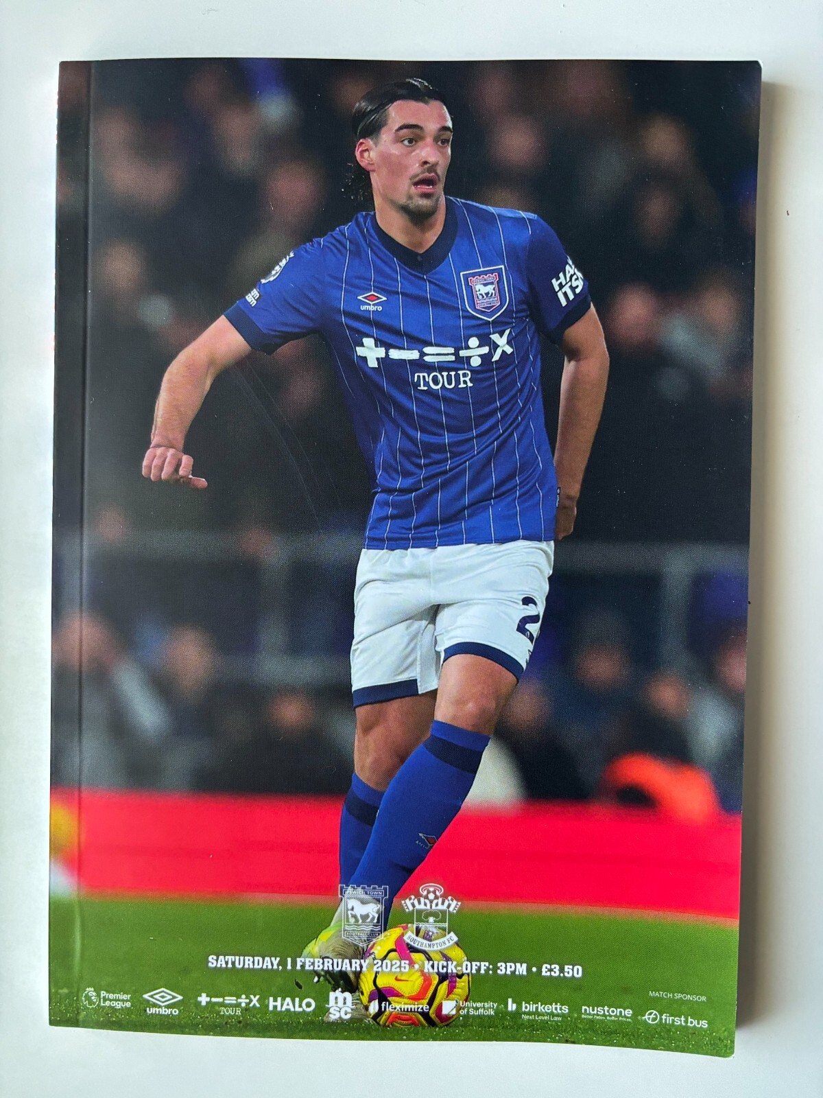 IPSWICH TOWN V SOUTHAMPTON. 1ST FEBRUARY 2025. FA PREMIER LEAGUE. for sale on Ebay