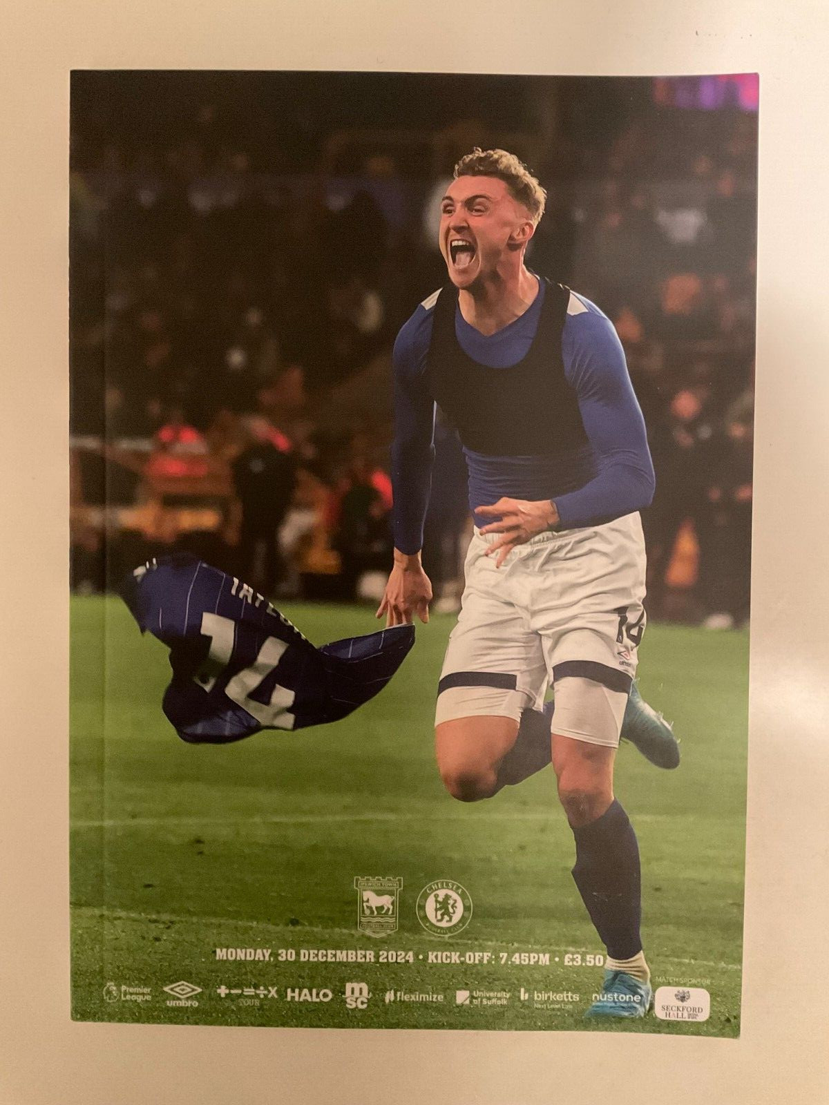 IPSWICH TOWN V CHELSEA. 30TH DECEMBER 2024. FA PREMIER LEAGUE. for sale on Ebay