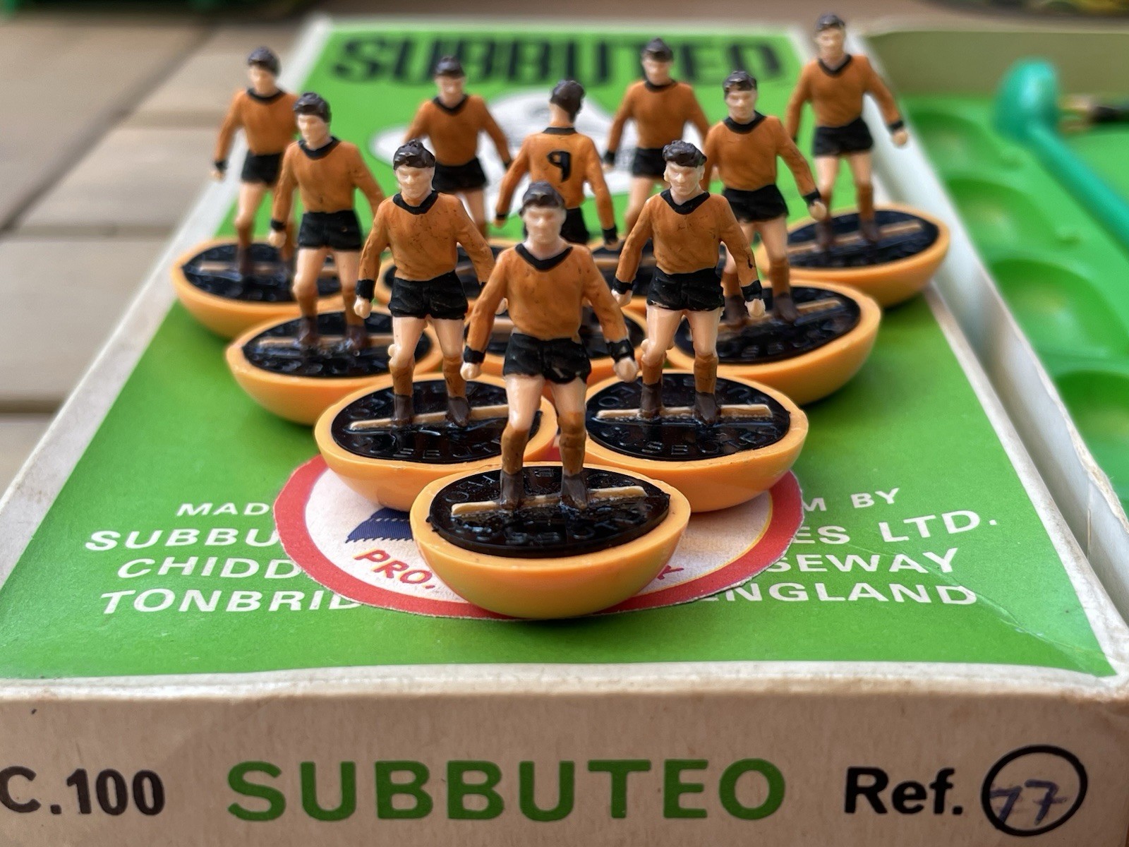 Subbuteo Wolves Ref 77 HW HEAVYWEIGHT TEAM for sale on Ebay