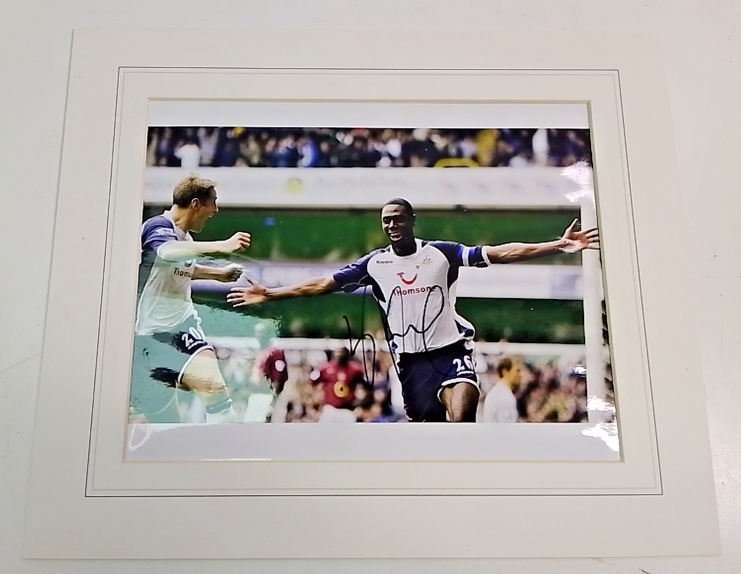 Singed Leadly King 26 Tottenham Hotspur Football Club Print for sale on Ebay