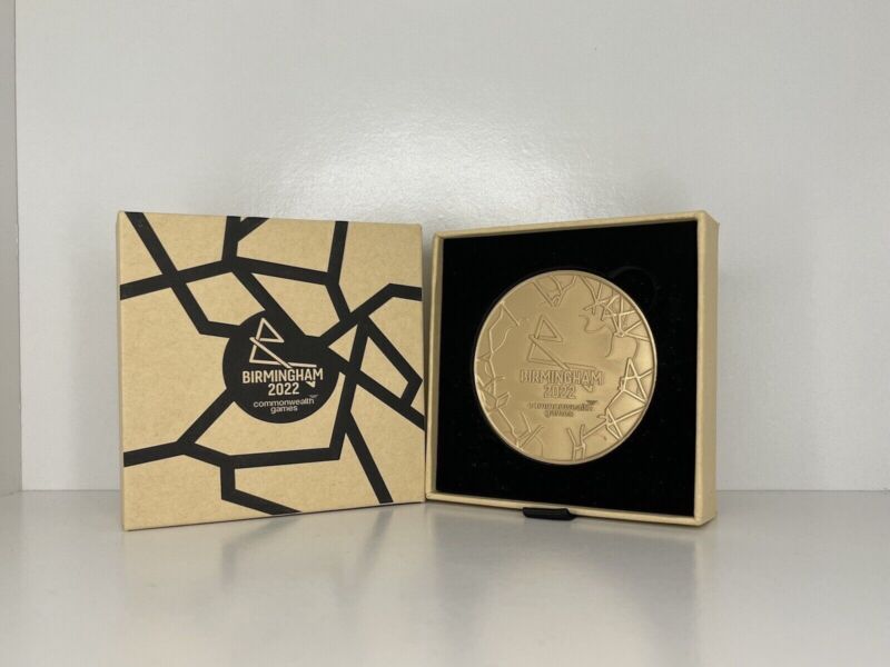 COIN Birmingham 2022 Commonwealth Games Medal/ NEW & BOXED RARE SOUVENIR for sale on Ebay