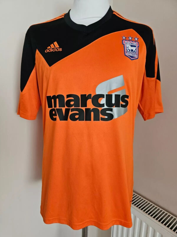 RARE IPSWICH TOWN 2015 PLAYER ONLY ORANGE 3RD SHIRT XL(NOT SOLD IN CLUB SHOP) for sale on Ebay