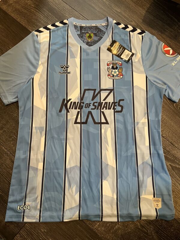 Authentic Hummel Coventry City 23/24 Home Shirt, Size Large NEW With Tags for sale on Ebay