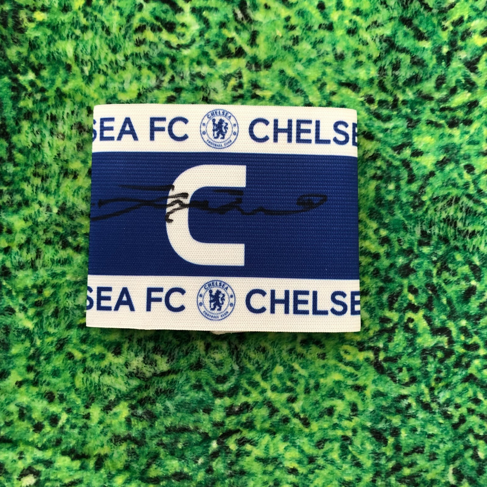 John Terry Of England & Chelsea Signed Captains Armband wCOA for sale on Ebay