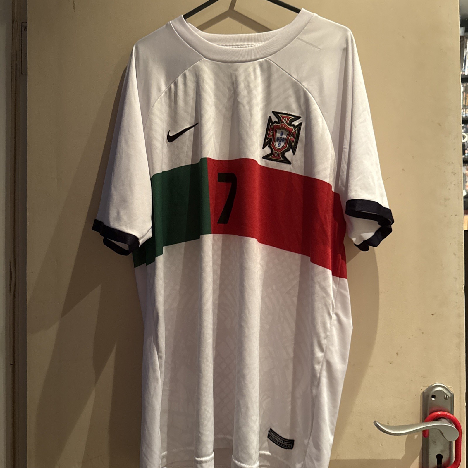 Nike Ronaldo 7 Portugal Away Shirt L for sale on Ebay