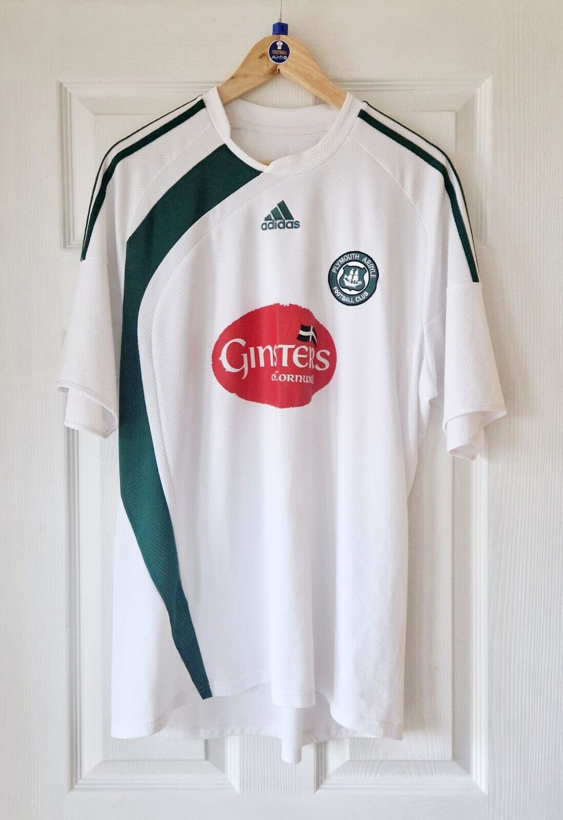 PLYMOUTH ARGYLE RARE AWAY FOOTBALL SHIRT JERSEY 2009/10 - ADULT LARGE  for sale on Ebay