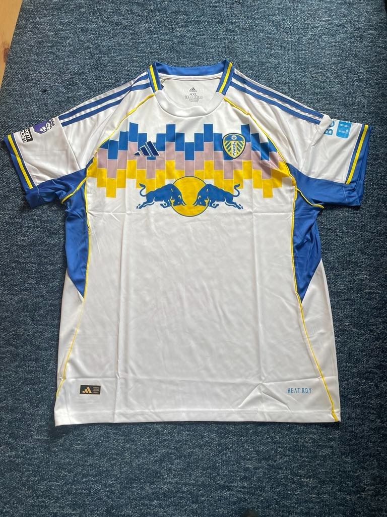 Leeds Football Shirt 4XL, see descriptions for size details, Replica for sale on Ebay