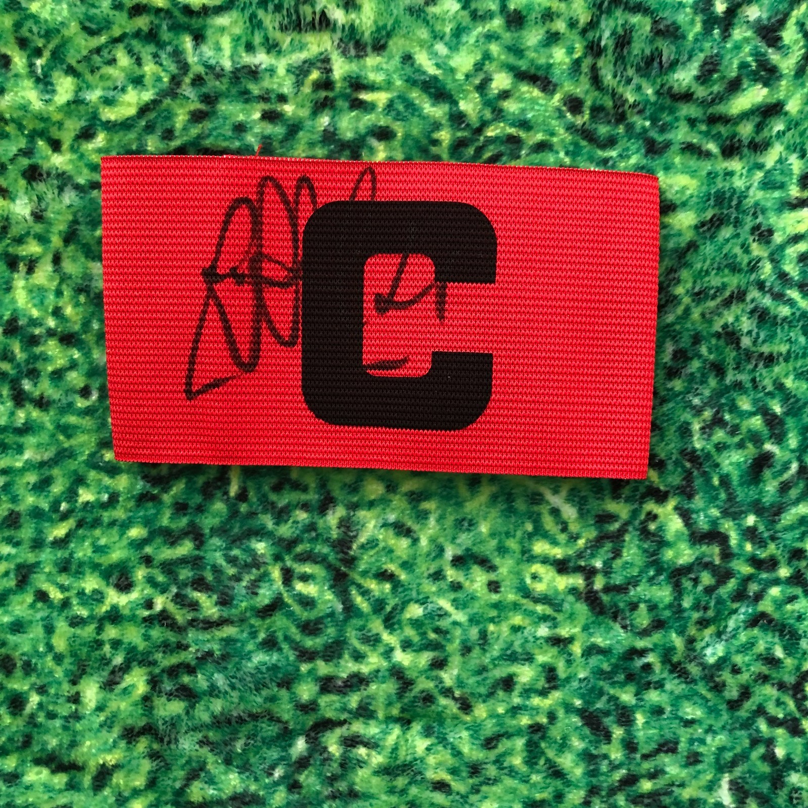Cesc Fabregas Of Spain, Arsenal Chelsea & Barcelona Signed Captains Armband wCOA for sale on Ebay