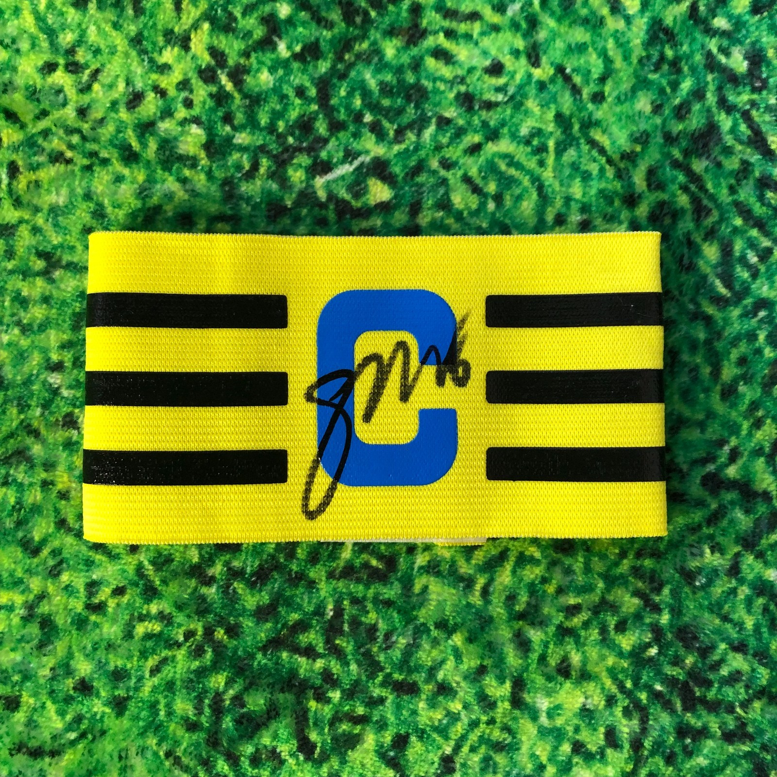 Gabriel Of Brazil & Arsenal Signed Captains Armband wCOA for sale on Ebay
