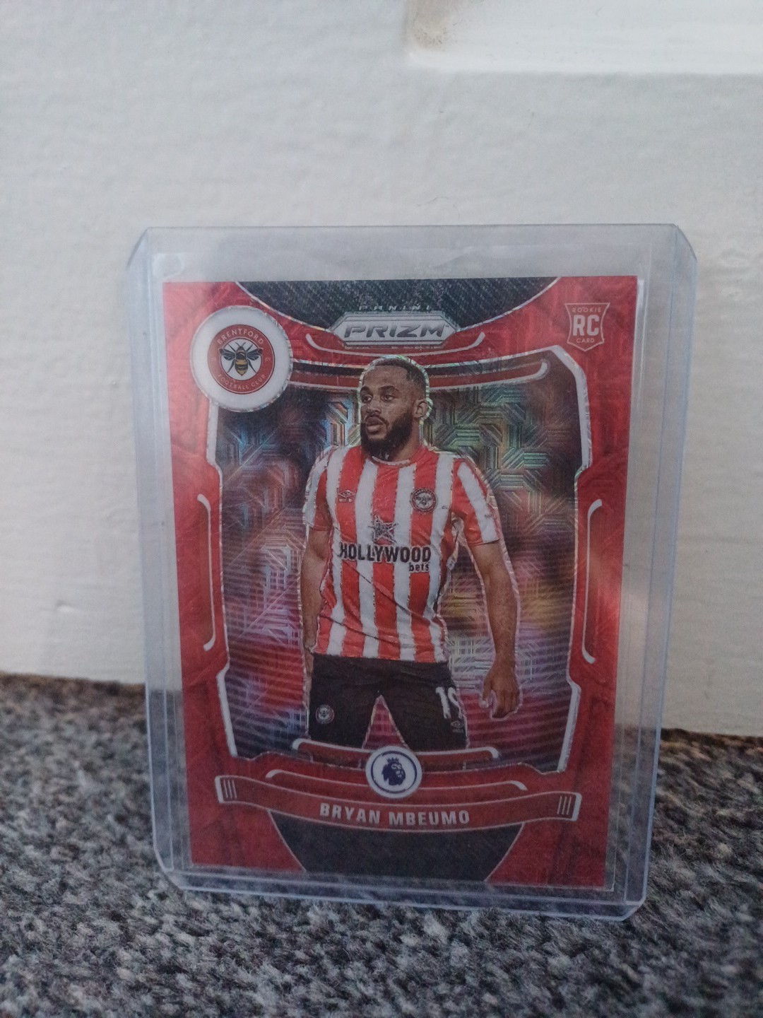 2021/22 Panini Prizm Bryan Mbuemo Brentford Red /159 #147 for sale on Ebay