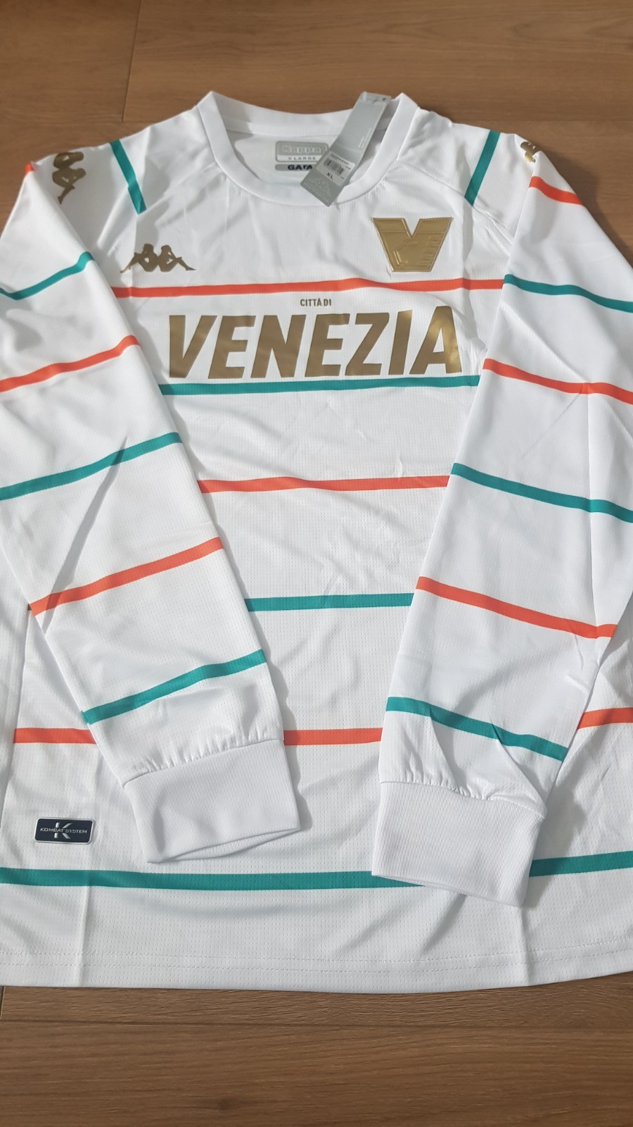 Venezia Fc Italian 2022/23 Away Football Shirt(long sleeves) xl new with tags for sale on Ebay