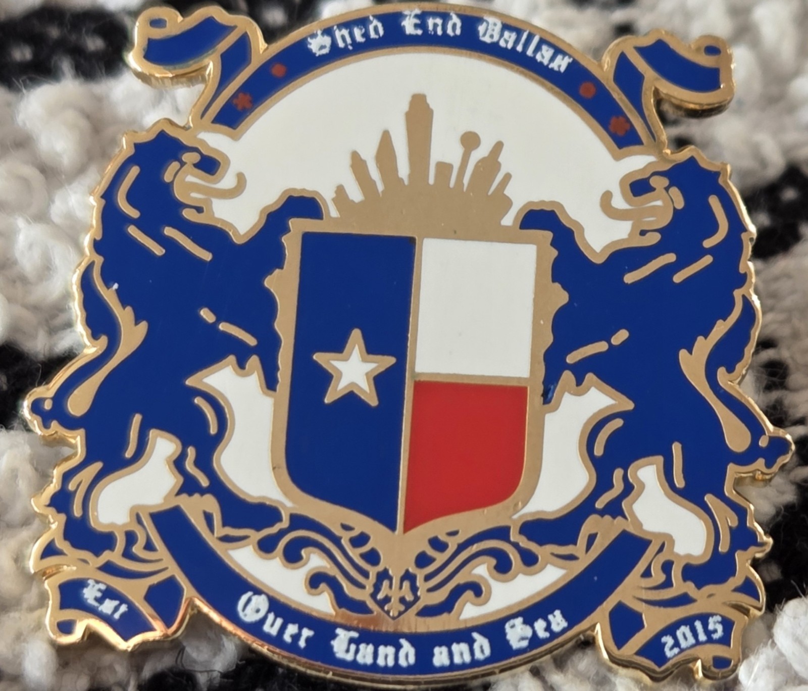 Chelsea FC Badge - CHELSEA SHED END DALLAS SUPPORTERS CLUB BADGE  for sale on Ebay