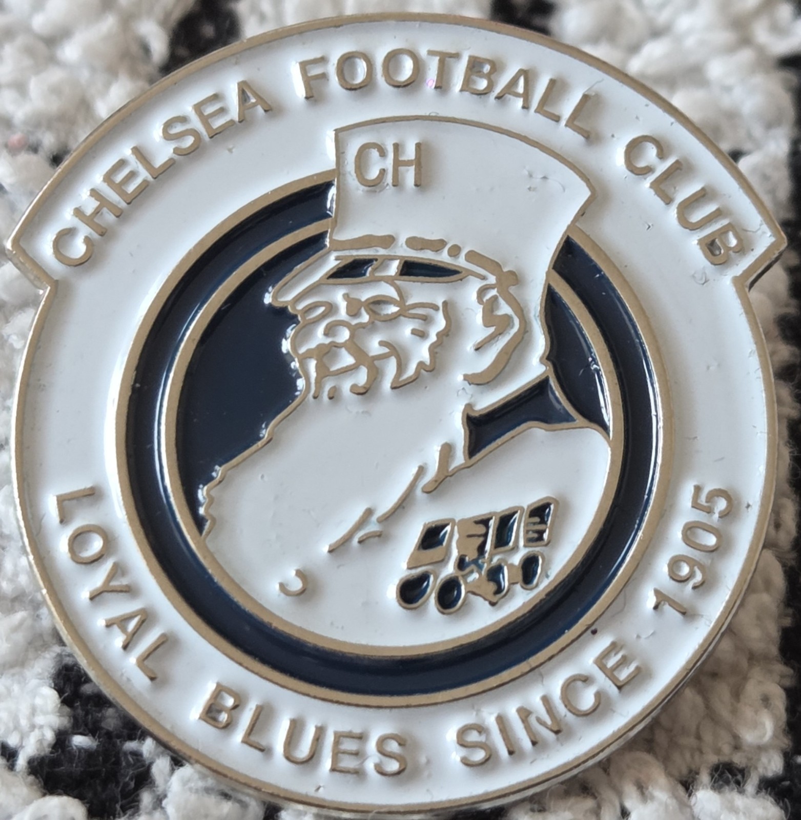 Chelsea FC Badge -  CHELSEA LOYAL BLUES SINCE 1905 BADGE  for sale on Ebay