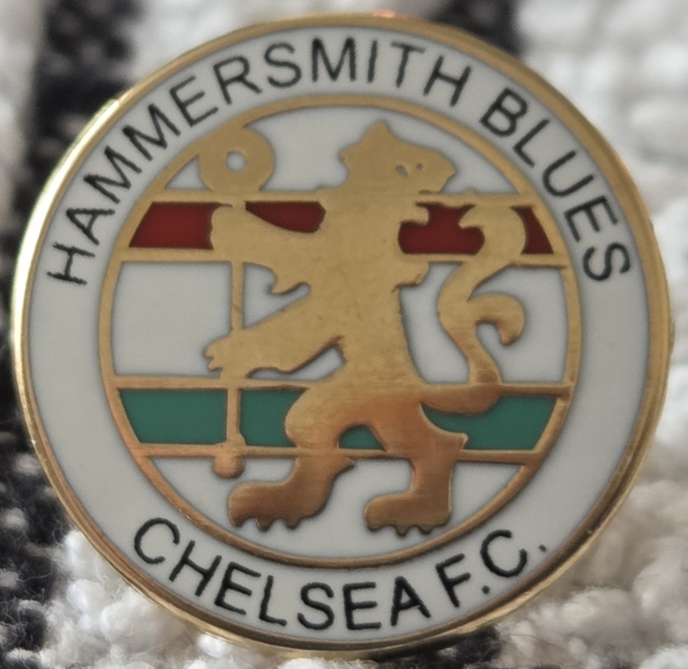 Chelsea FC Badge - CHELSEA HAMMERSMITH BLUES SUPPORTERS BADGE  for sale on Ebay