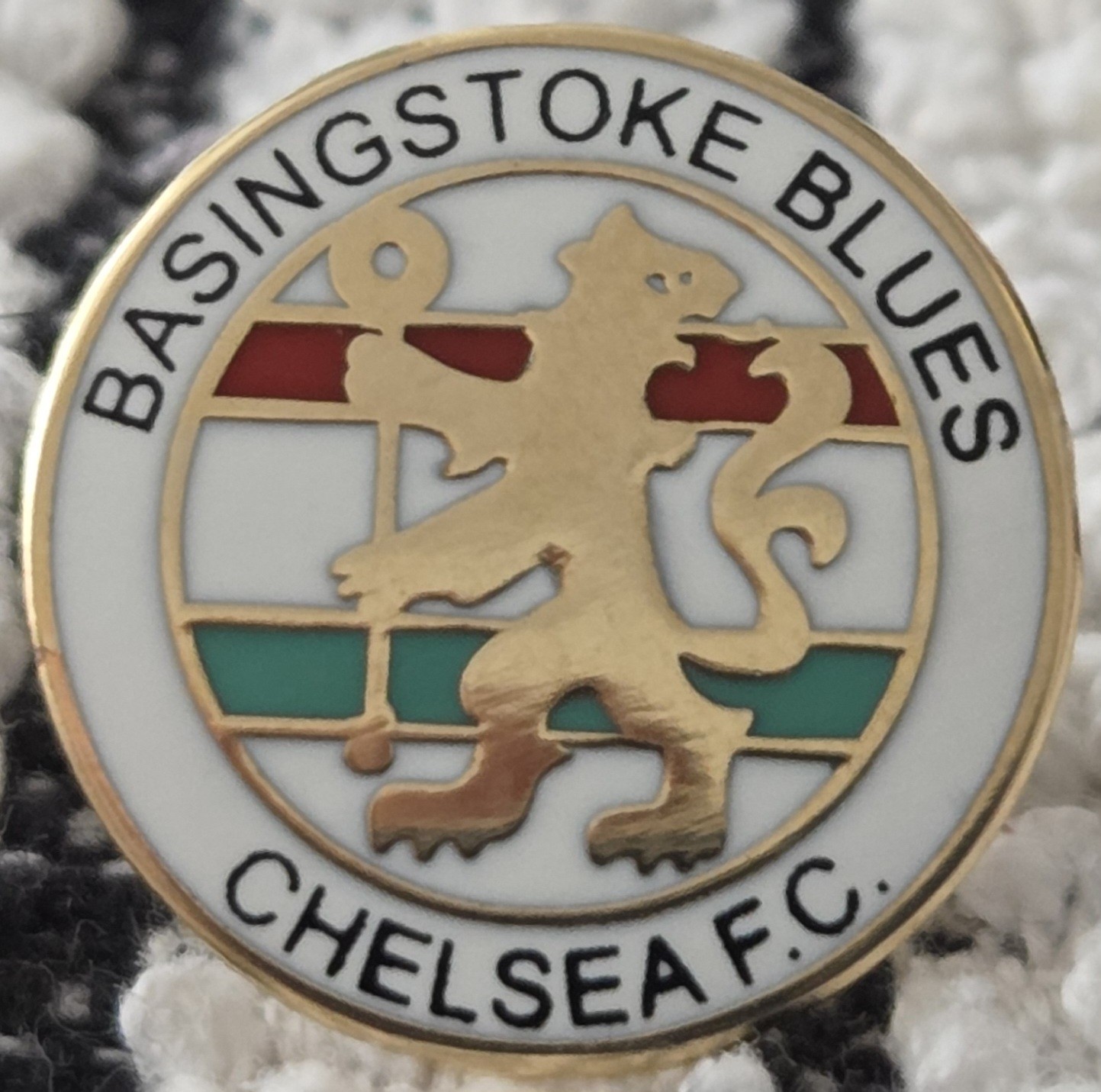 Chelsea FC Badge -  CHELSEA BASINGSTOKE BLUES SUPPORTERS CLUB BADGE  for sale on Ebay