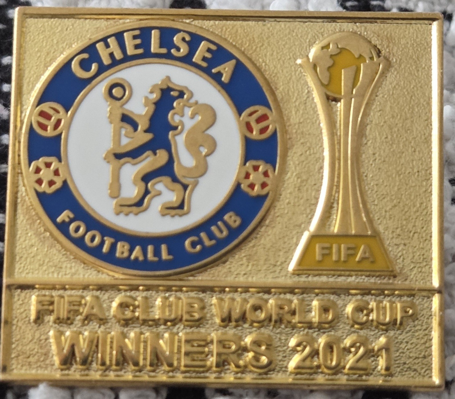 Chelsea FC Badge - CHELSEA CLUB WORLD CUP WINNERS 2021 BADGE  for sale on Ebay