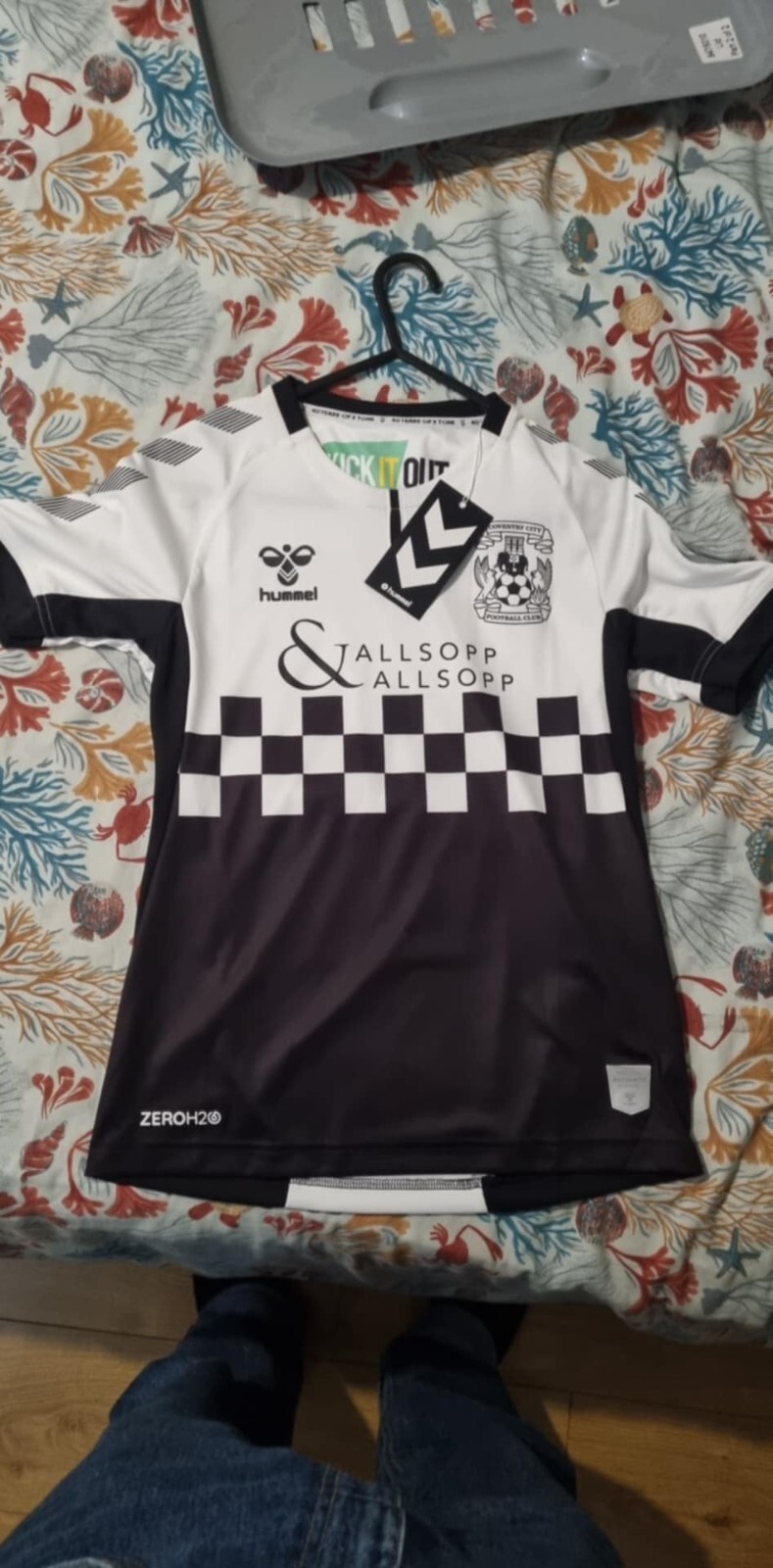 Coventry City Two Tone Away Football Shirt 2019-20 Excellent Condition XLB for sale on Ebay