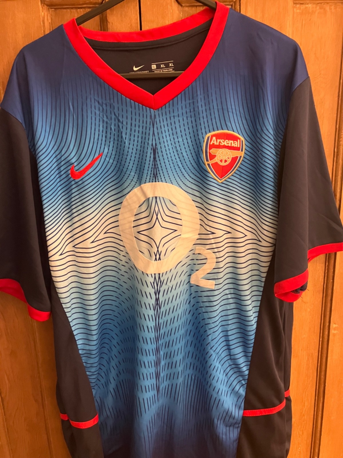 Arsenal Away Shirt 2002/03 #19 Gilberto for sale on Ebay