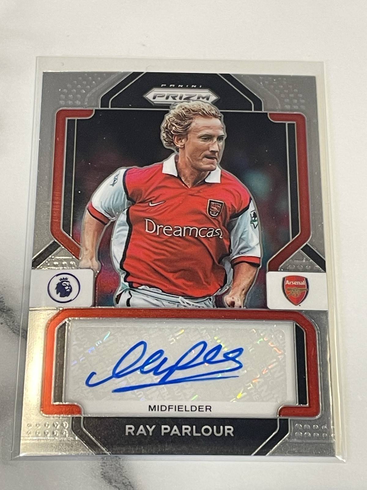 Panini Prizm Premier League 2022/23 Auto Ray Parlour Arsenal Autograph for sale on Ebay
