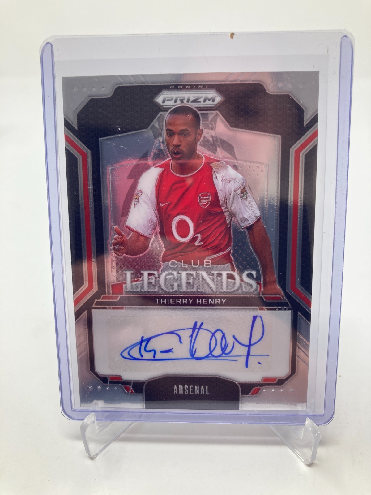 PANINI PRIZM PREMIER LEAGUE 24/25 THIERRY HENRY ARSENAL CLUB LEGENDS AUTO . for sale on Ebay