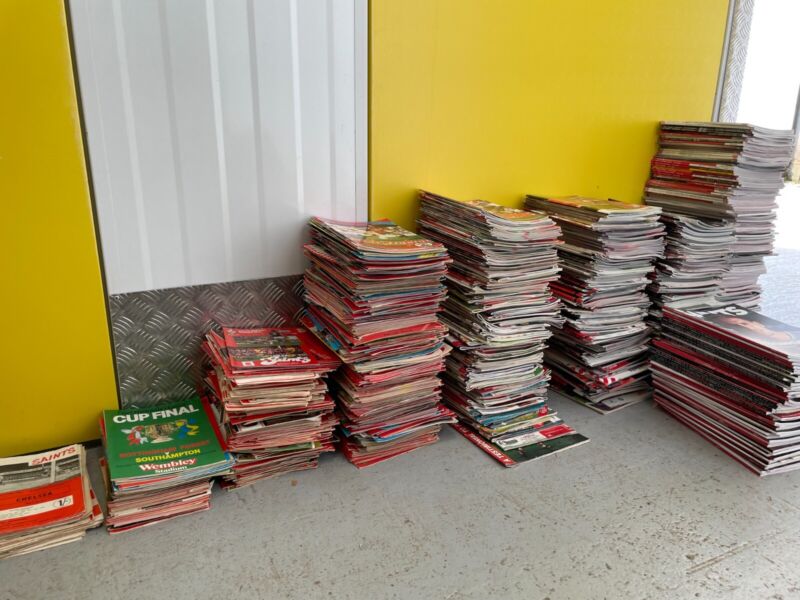 SOUTHAMPTON FC - A stunning 'one-off' rare collection - over 1,200 programmes! for sale on Ebay