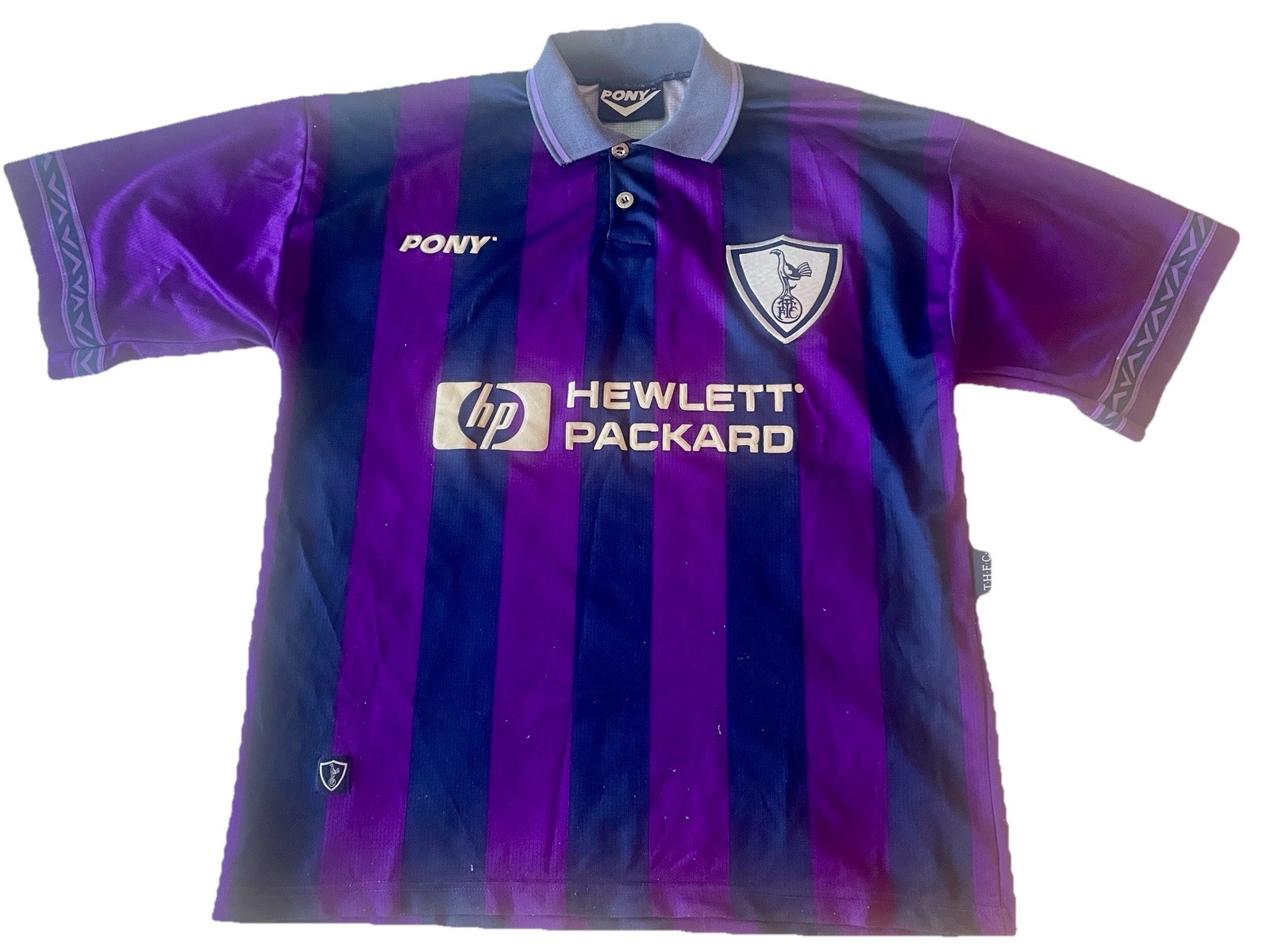 Vintage ORIGINAL 1995-97 Tottenham Hotspur Spurs Away shirt jersey Pony. Large for sale on Ebay