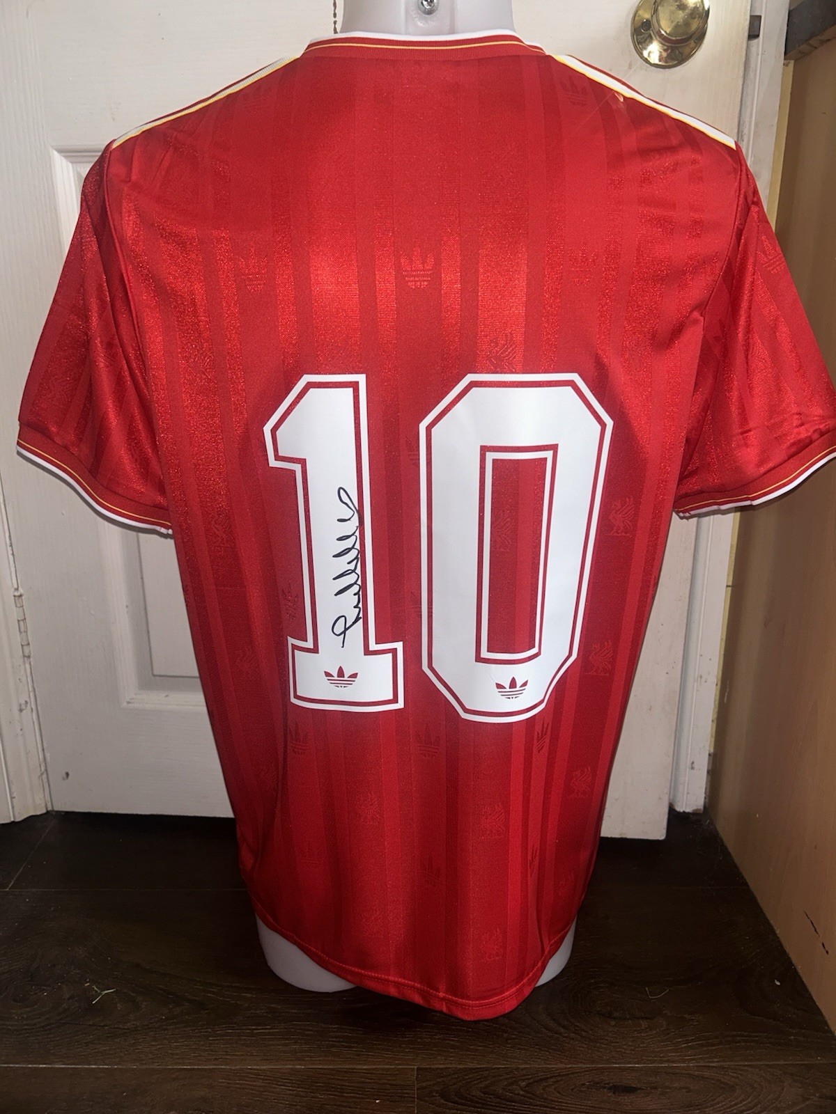 Jan Molby  Signed liverpool 1986 FA cup final shirt  *private signing* COA for sale on Ebay