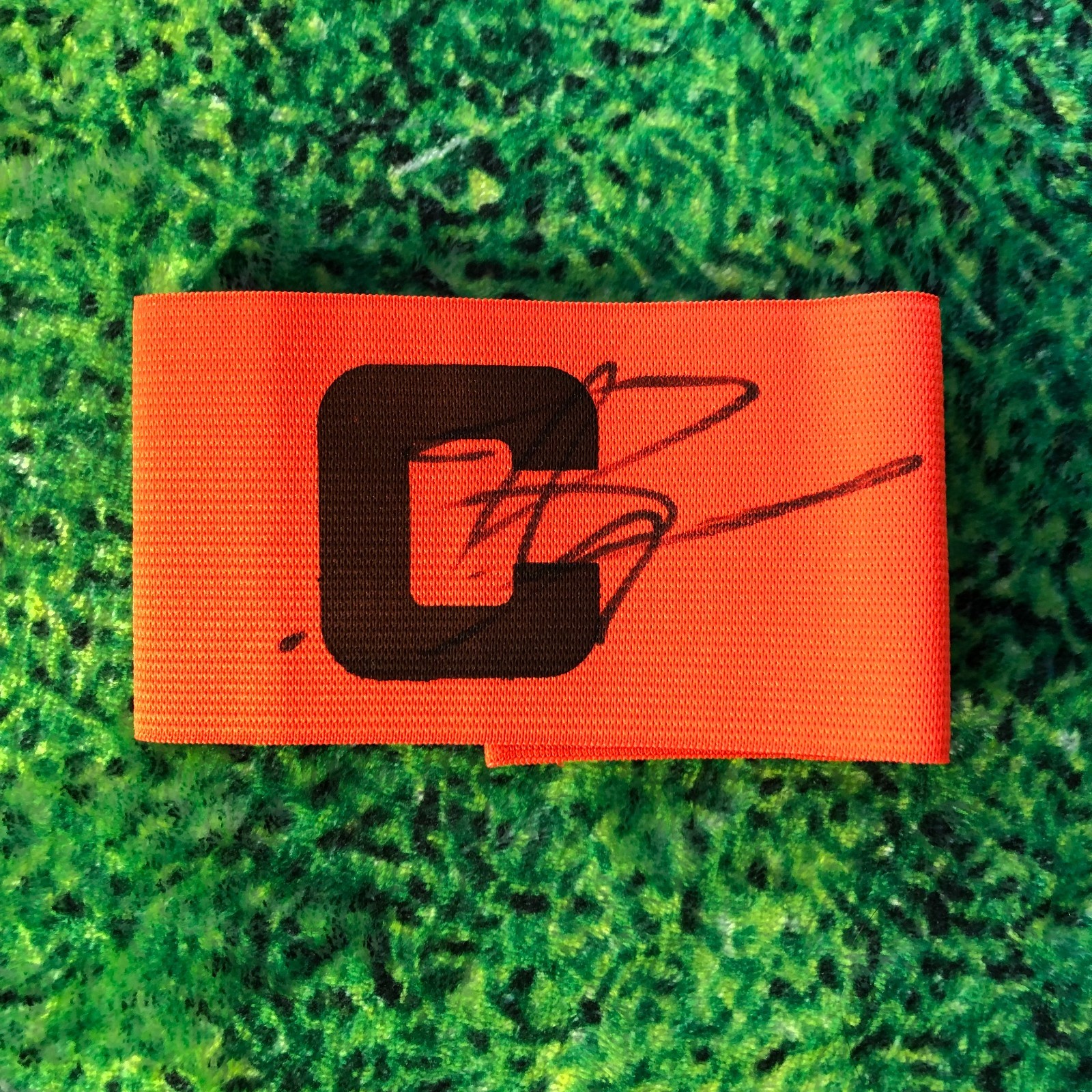 Dirk Kuyt Of Holland, Feyenoord & Liverpool Signed Captains Armband wCOA for sale on Ebay