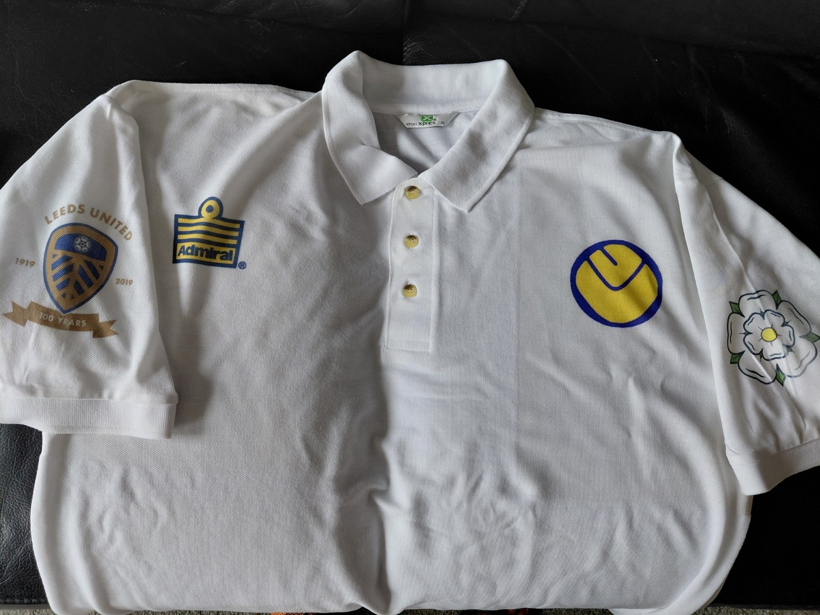 Leeds United Polo Shirt for sale on Ebay