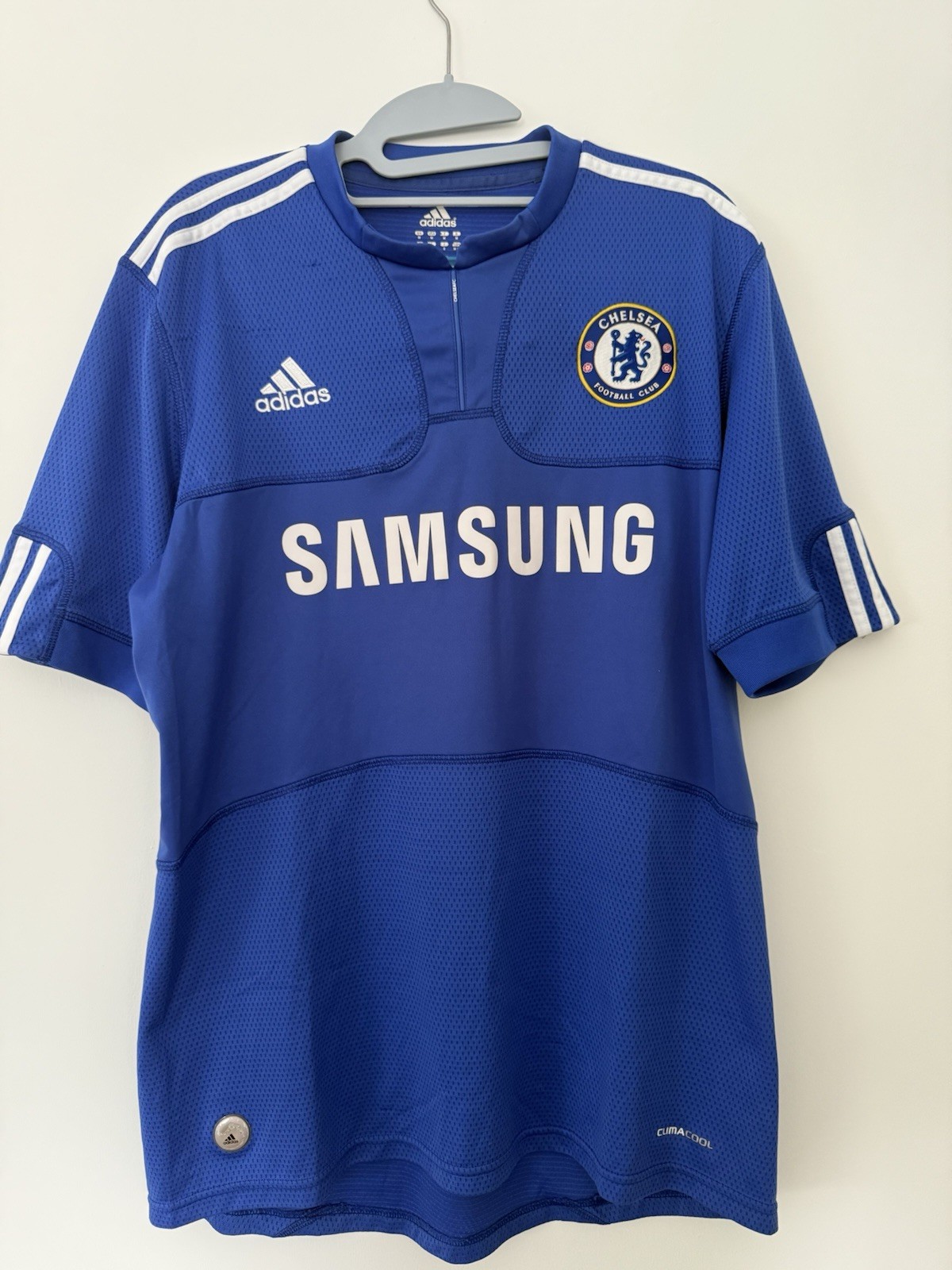 Chelsea FC Adidas 2009/10 Home Shirt Size Medium for sale on Ebay