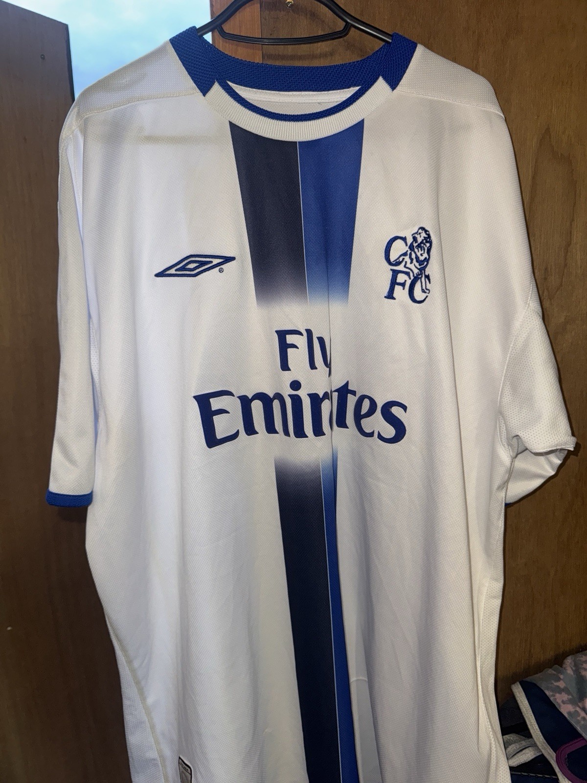 Official Chelsea 04-05 Away Shirt XL for sale on Ebay
