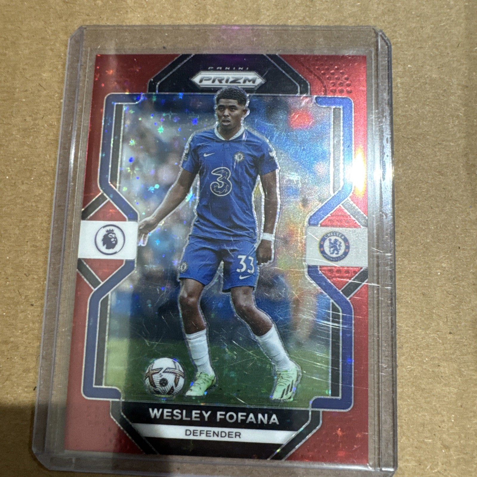 Wesley Fofana Prizm Premier League  Prizm 04/15 Chelsea FC for sale on Ebay