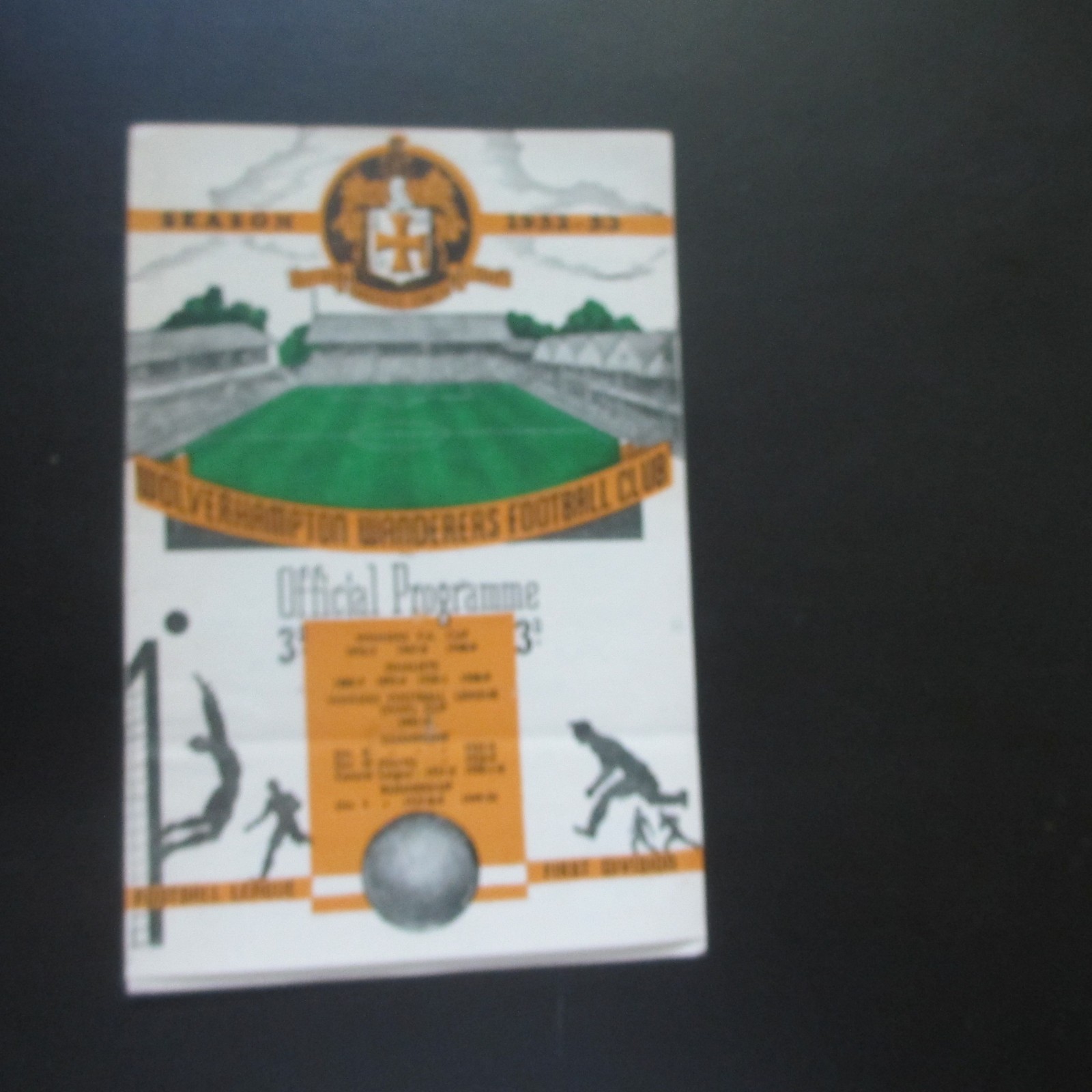 Wolves Res v Blackburn Res Central Lge 1952/3 for sale on Ebay