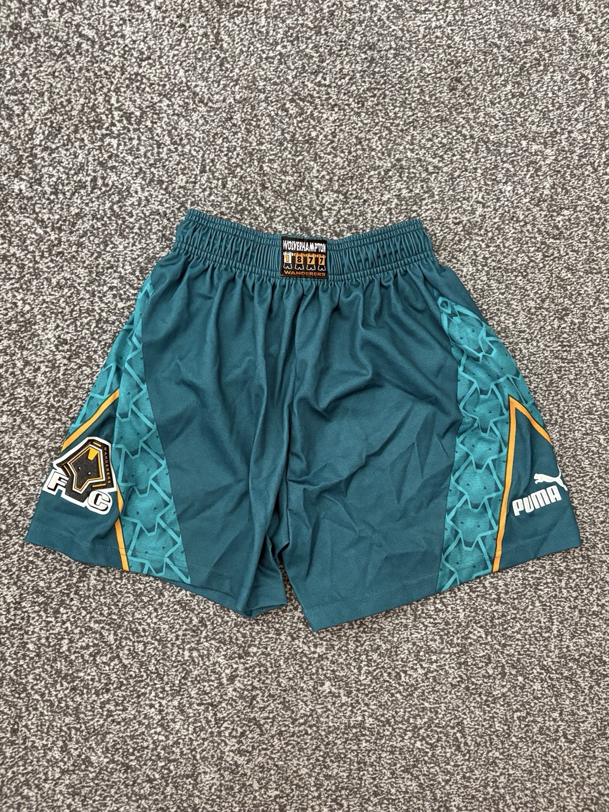 Wolverhampton Wanderers Wolves Shorts Puma Away 1996/1997 28/30” Small S 90s for sale on Ebay