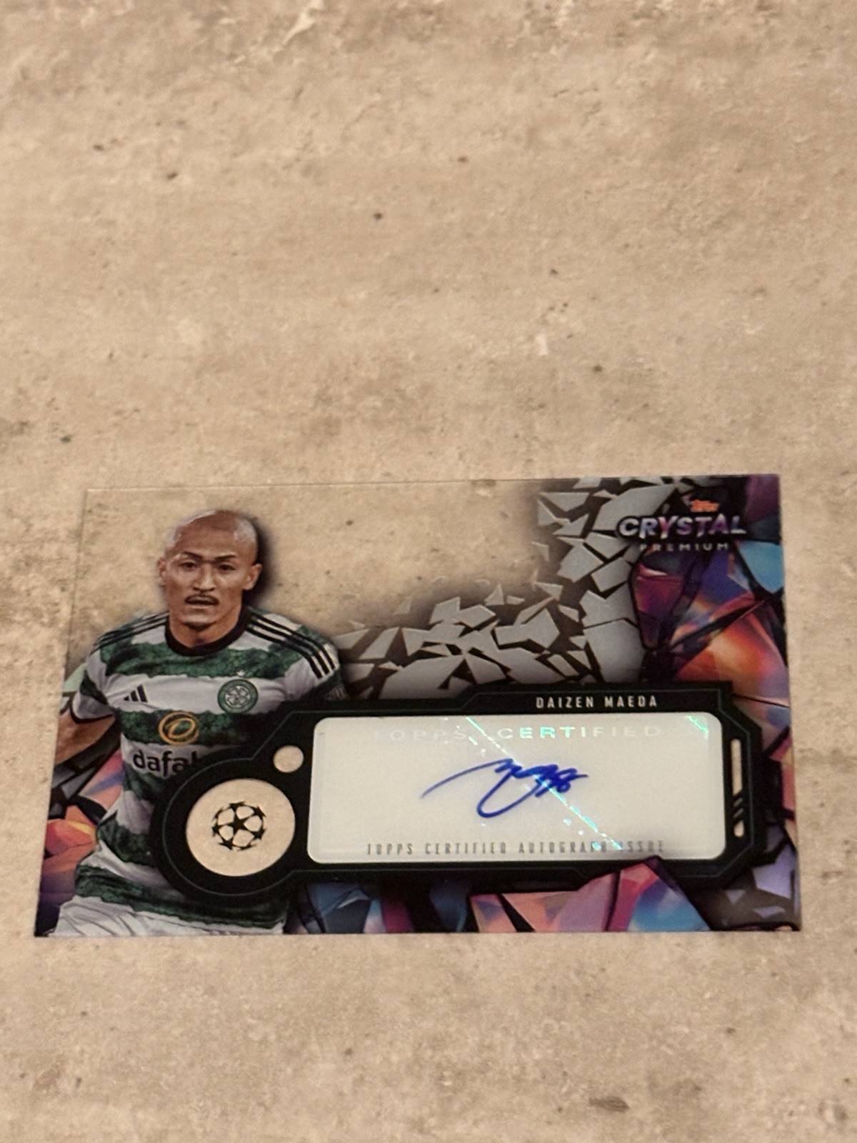 2023/24 Topps Crystal Daizen Maeda Base Auto Celtic for sale on Ebay