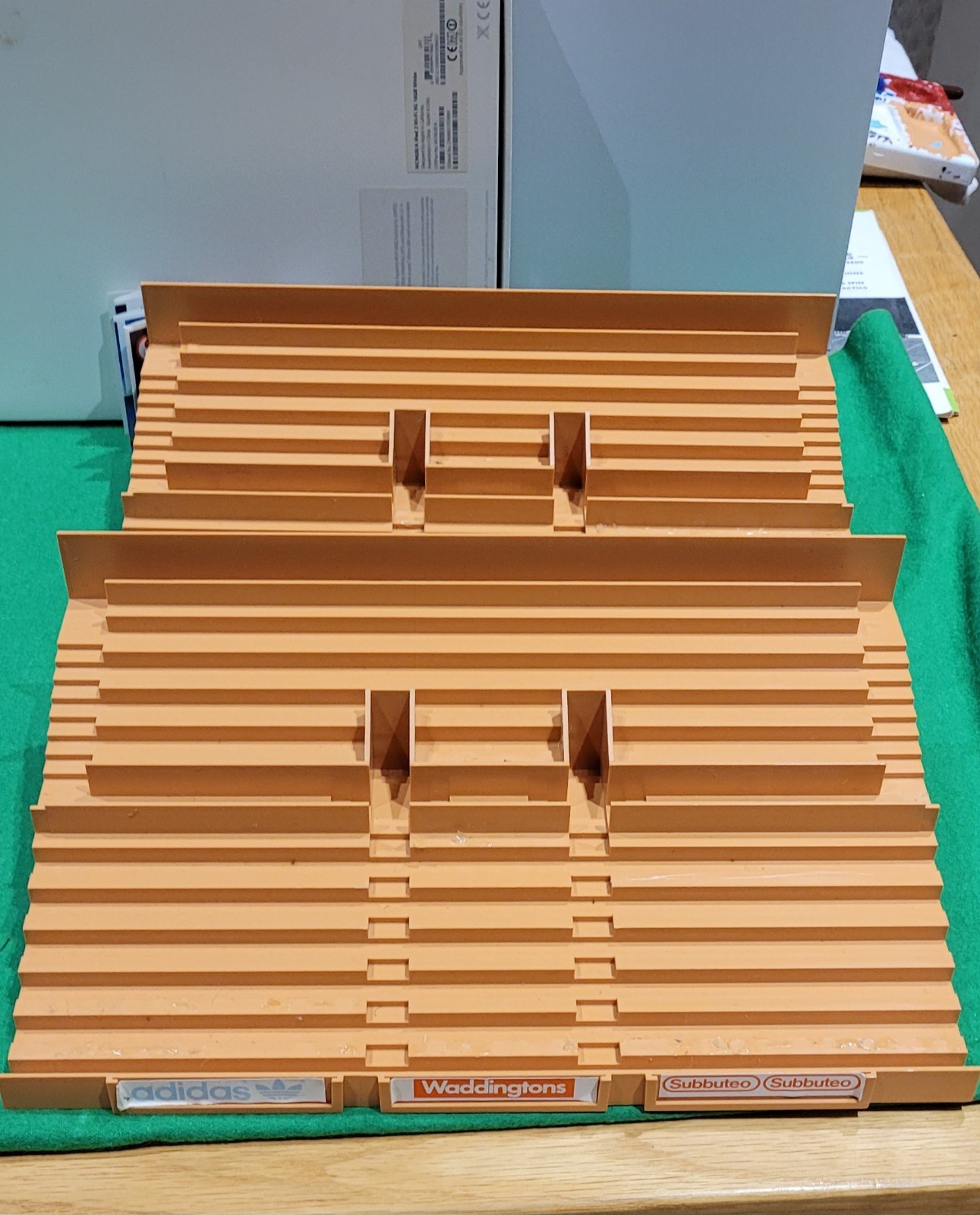 Subbuteo C142 set of terracing in original box for sale on Ebay