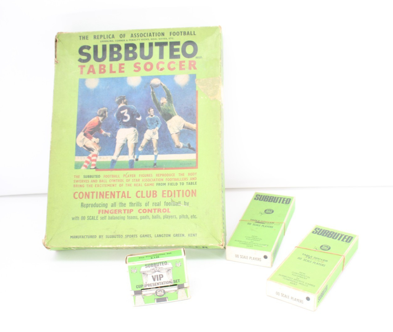 F x4 Vintage Boxed Subbuteo Set & Extras Inc Teams, Cup Presentation, Kit Etc for sale on Ebay