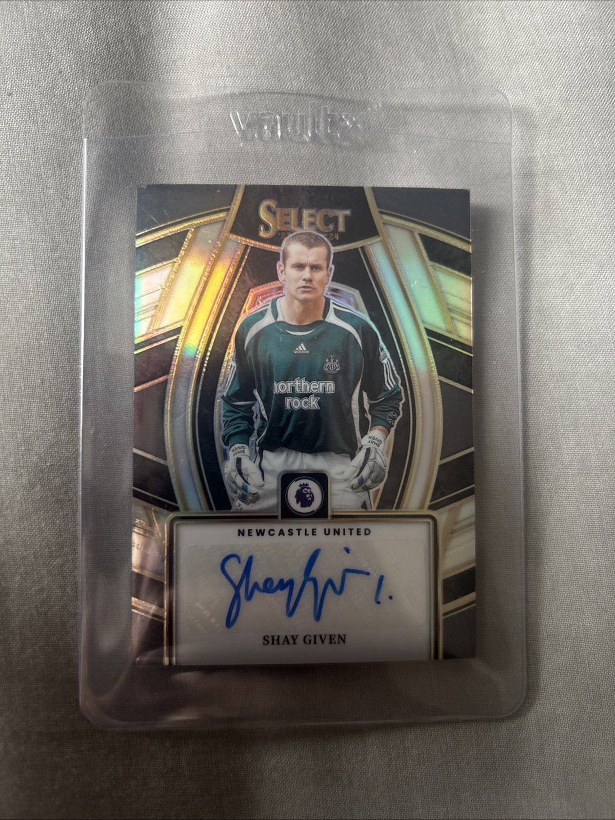 Panini Premier League Select 23/24 Shay Given Newcastle United Auto-Signed Card for sale on Ebay